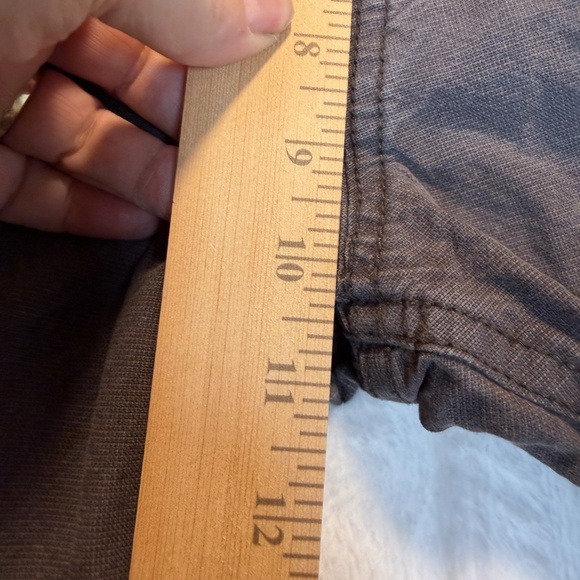 Mexx Trouser Pants Mens Size 36 L34 Brown Canvas 100% Cotton Slim Straight Leg - Picture 9 of 11